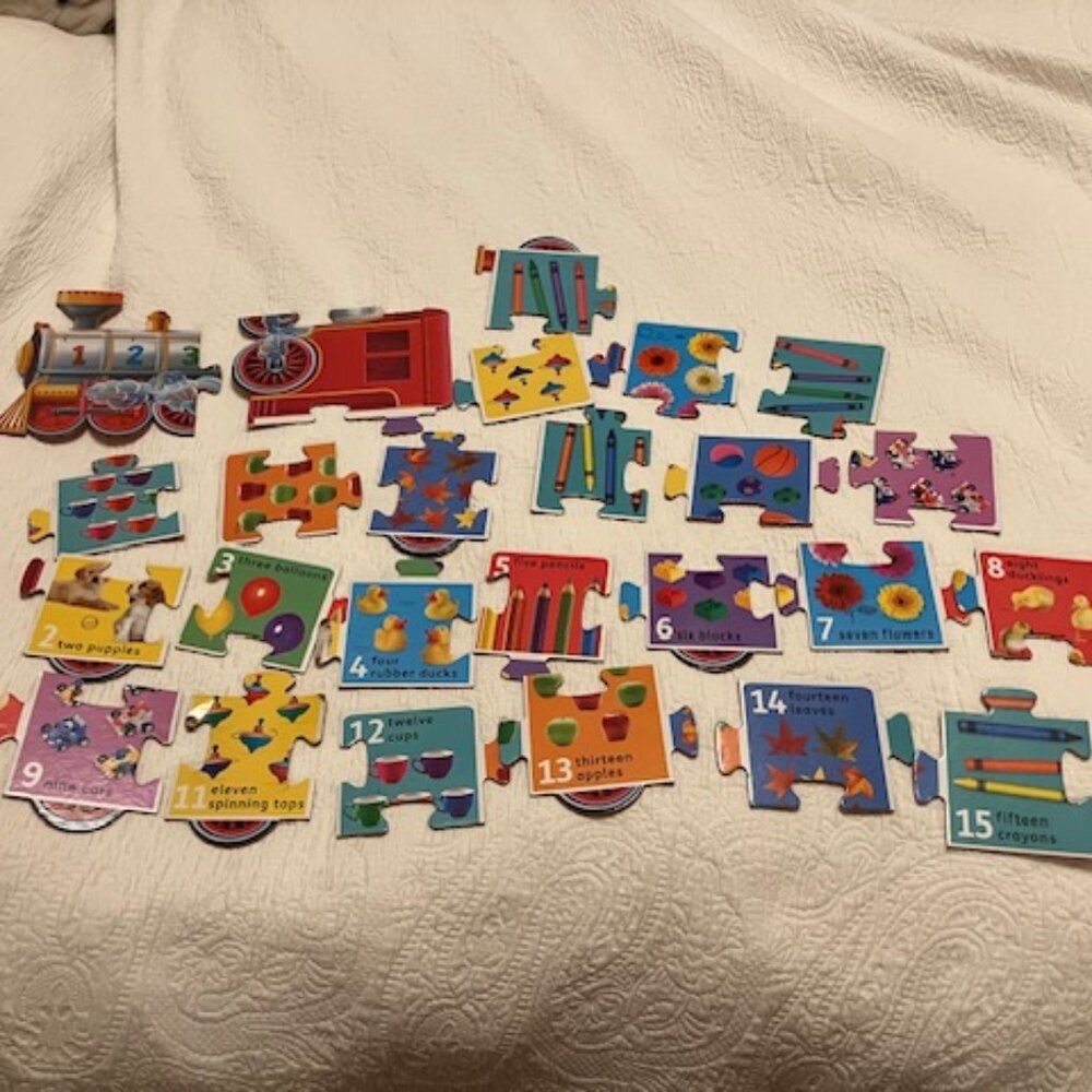 First Numbers Puzzle Train - Picture 2 of 6